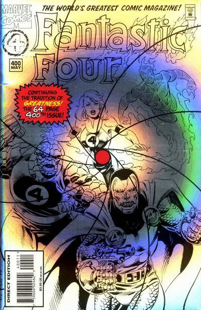 Fantastic Four #398-400 Paul Ryan FOIL Set of 3 Vol 1