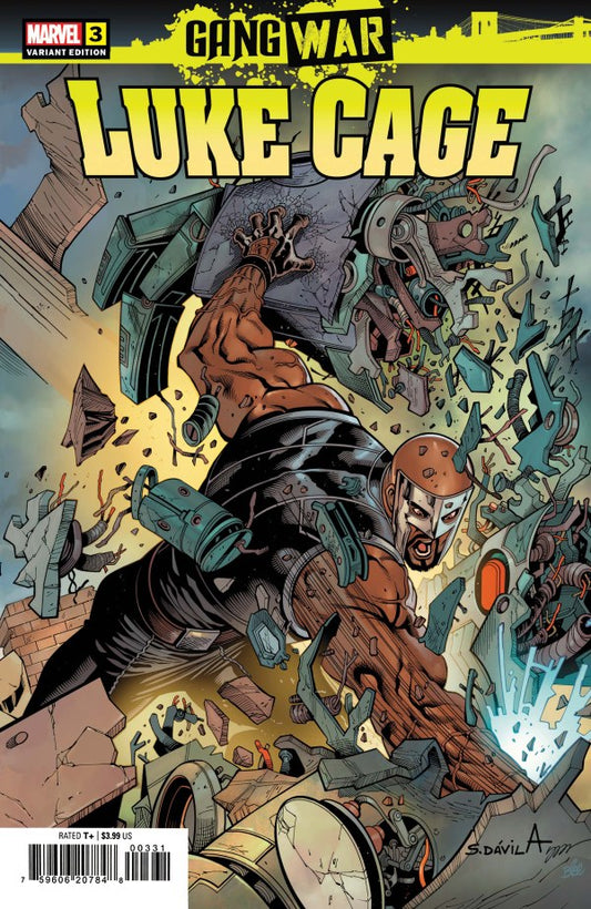 Luke Cage: Gang War #3 Sergio Davila Connecting