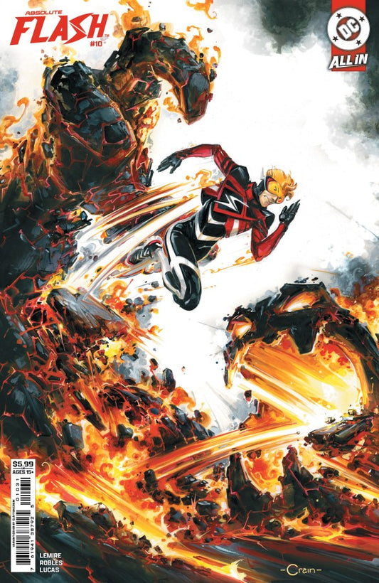 Absolute Flash #10 Cover C Clayton Crain