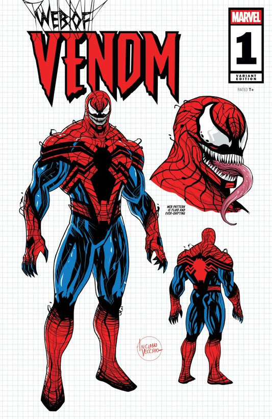 Web Of Venom #1 [1:10] Luciano Vecchio Design
