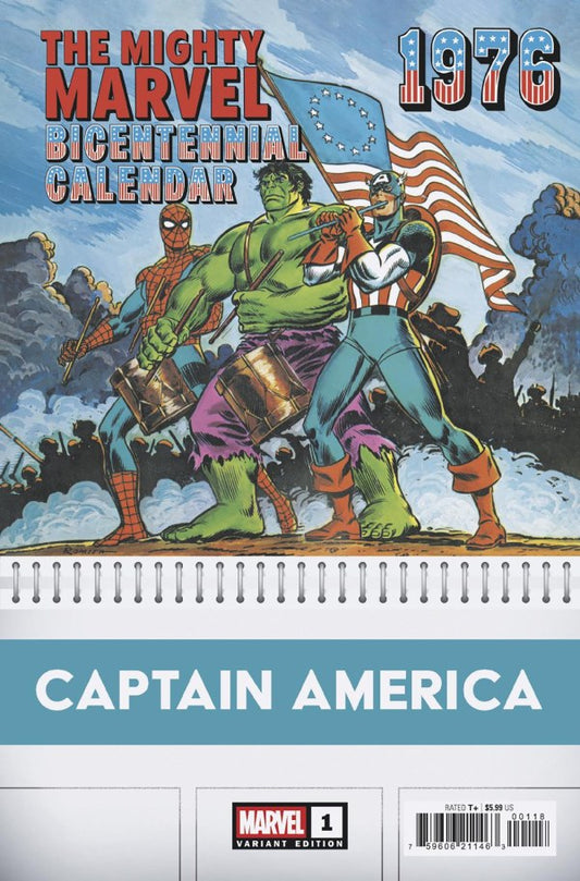 Captain America #1 John Romita Sr. Hidden Gem [1:50]