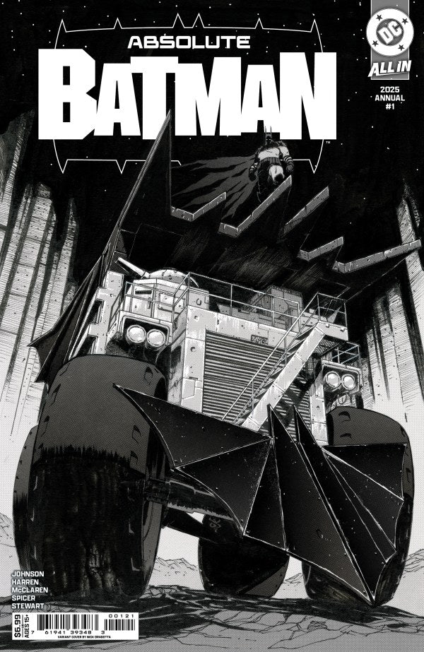 Absolute Batman 2025 Annual #1 4-Cover Set First Prints