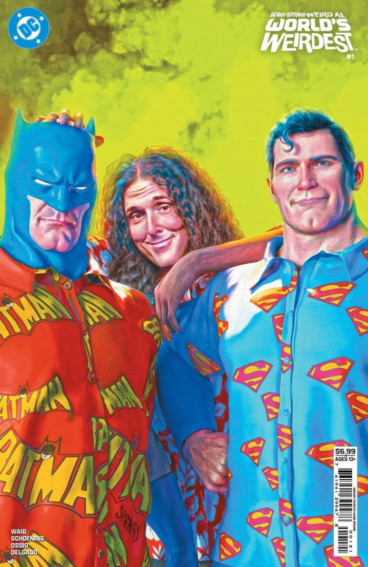 Batman Superman Weird Al Worlds Weirdest #1 Cover B Mark Spears