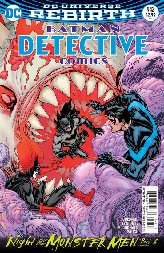 Detective Comics #942 Yanick Paquette Main PT 6 Monster Men