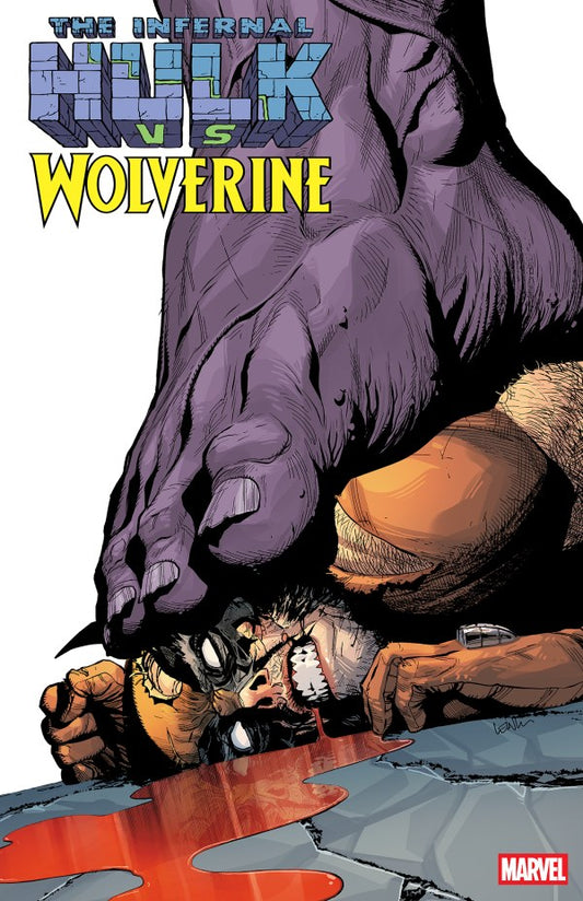 Infernal Hulk vs. Wolverine #1 Leinil Yu