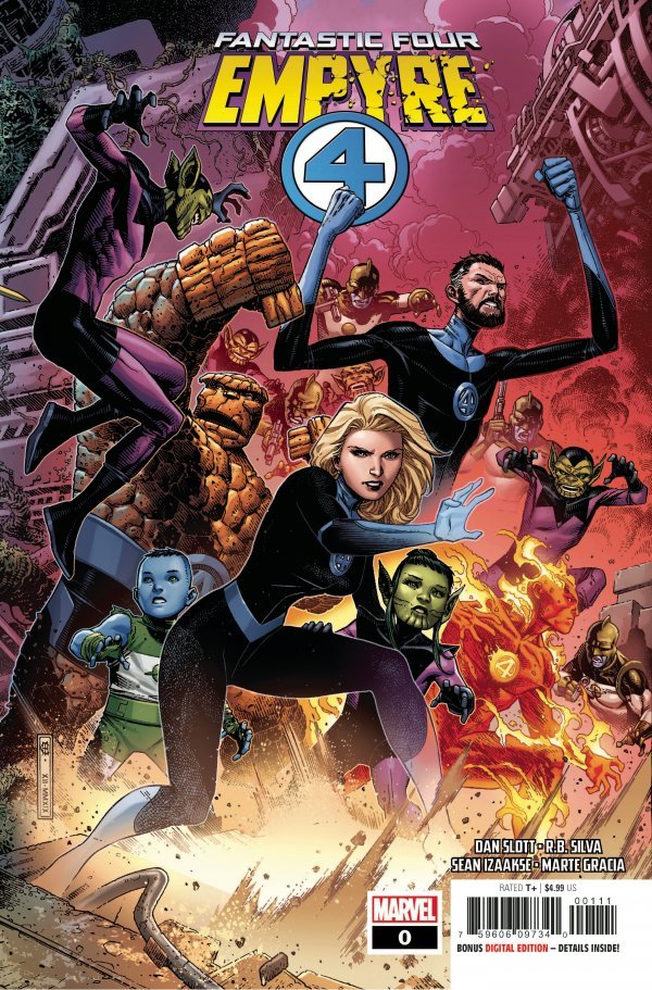 Empyre: Fantastic Four #0 Jim Cheung Main