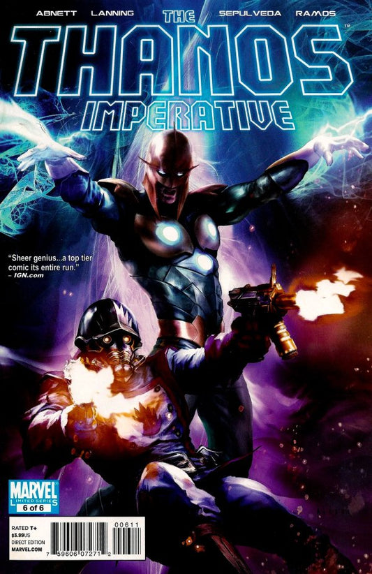 Thanos Imperative #6 (Of 6) Aleksi Briclot Main