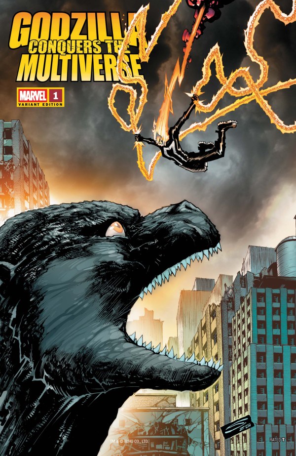 Godzilla Conquers The Multiverse #1 [1:25] Gerardo Sandoval