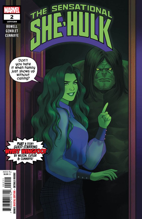 Sensational She Hulk #2 Jen Bartel Main