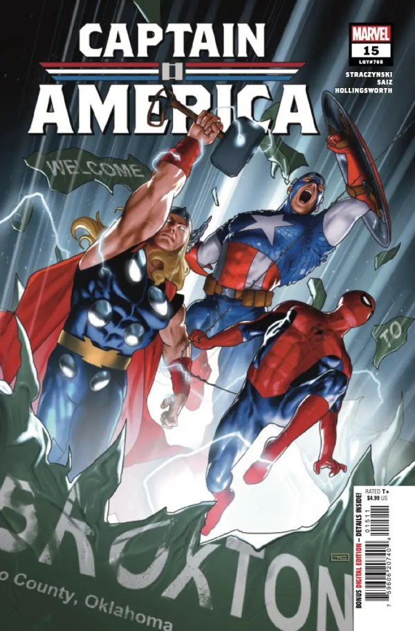 Captain America #15 Taurin Clarke Main