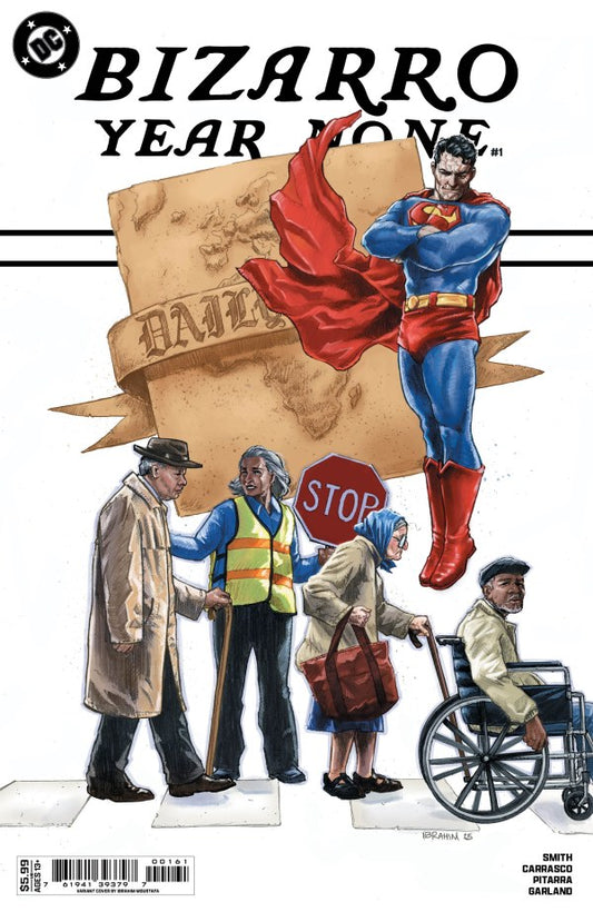 Bizarro Year None #1 (Of 4) Cover F Ibrahim Moustafa