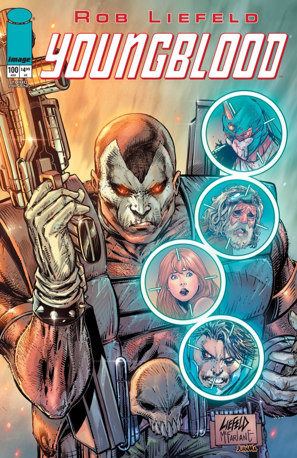 Youngblood #100 3rd Print Rob Liefield