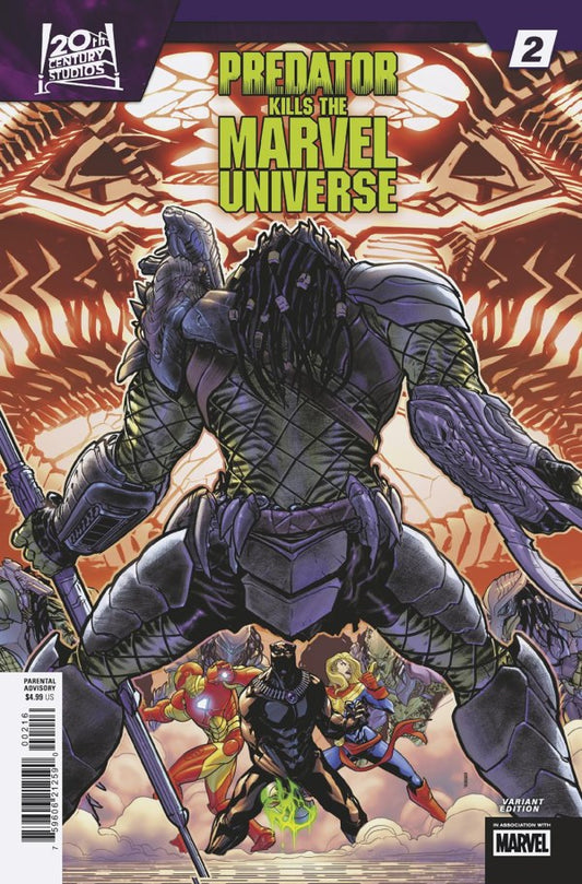 Predator Kills The Marvel Universe #2 [1:25] David Baldeon