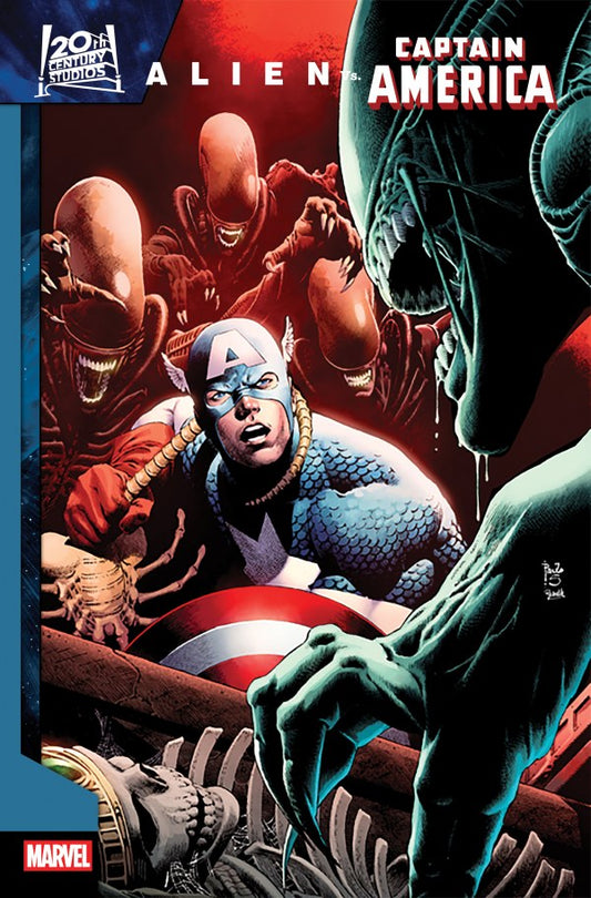 Alien vs. Captain America #1 [1:25] Paulo Siqueira (11/05/25)