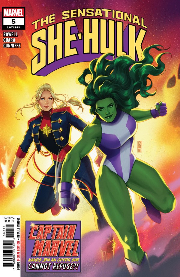 Sensational She Hulk #5 Jen Bartel Main