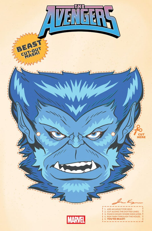 Avengers #30 Retro Halloween Mask
