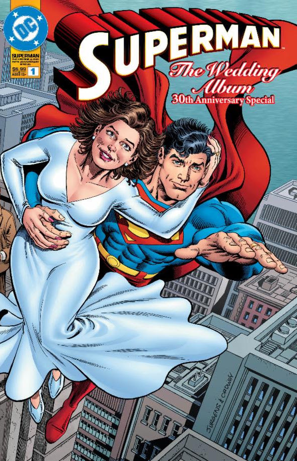 Superman The Wedding 30Th Special #1 Jurgens & Ordway Wraparound