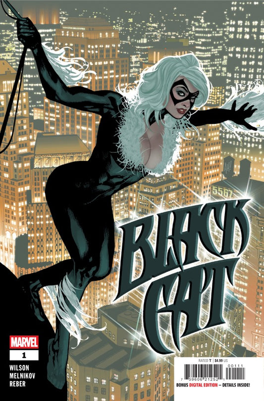 Black Cat #1 Adam Hughes Main Cover