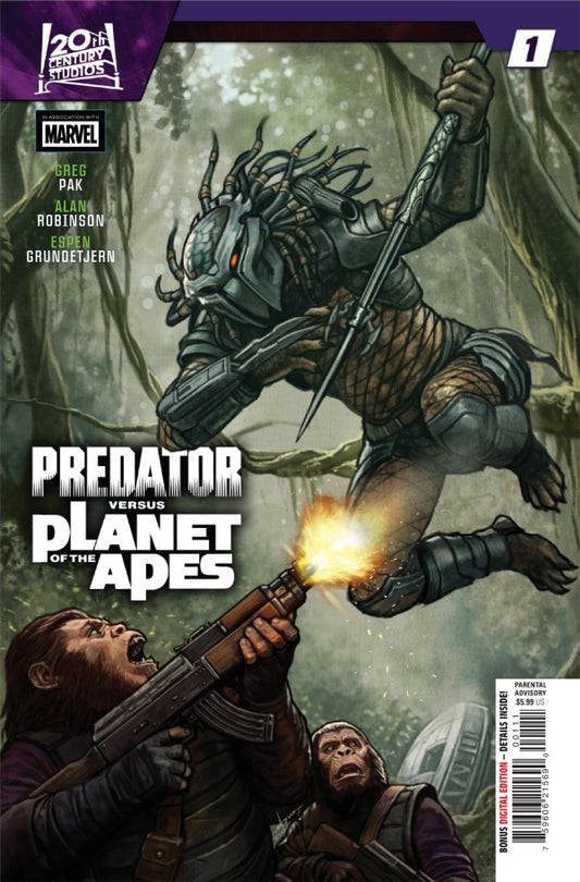 Predator vs. The Planet Of The Apes #1 Stonehouse Main