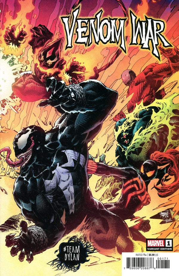 Venom War #1 Philip Tan Connecting Cover Set