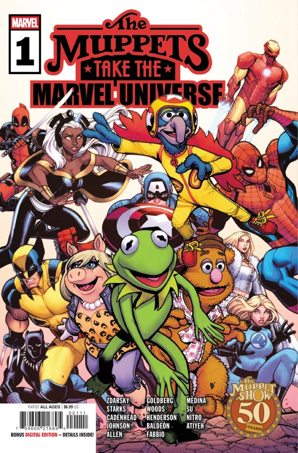 Muppets Take The Marvel Universe #1 Nick Bradshaw Main