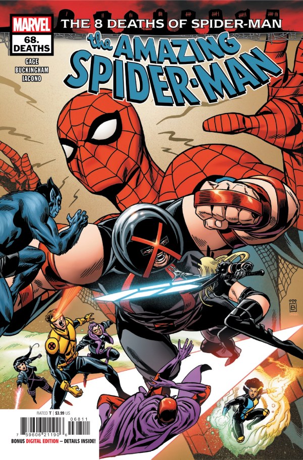 Amazing Spider-Man #68.Deaths Mark Buckingham Main