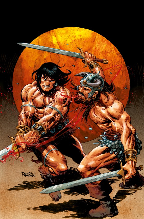Conan the Barbarian #22 Cover E Panosian Virgin Foil