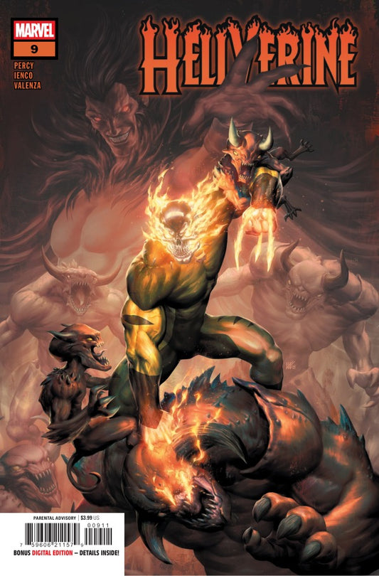 Hellverine #9 Kendrick Lim Main Cover