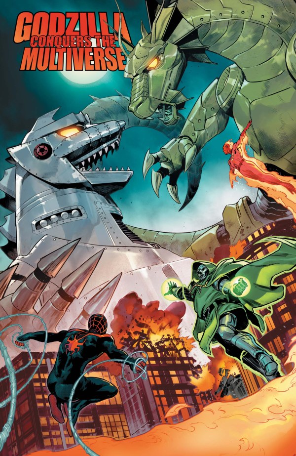 Godzilla Conquers The Multiverse #1 Juan Frigeri FOIL
