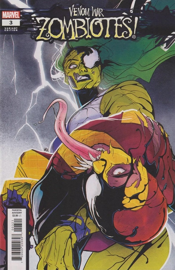Venom War: Zombiotes #3 Annie Wu Variant