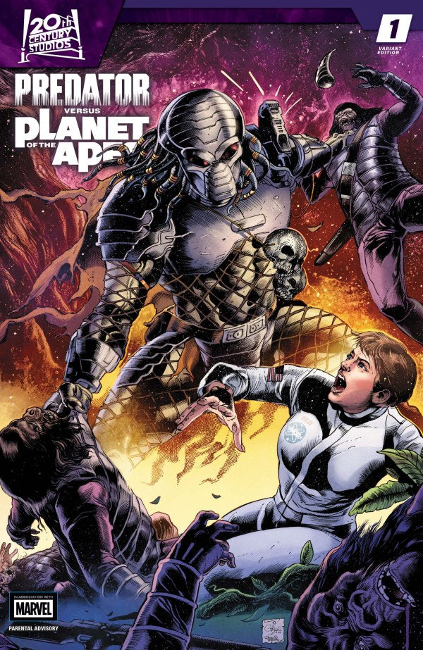 Predator vs. The Planet Of The Apes #1 [1:25] Carlos Magno