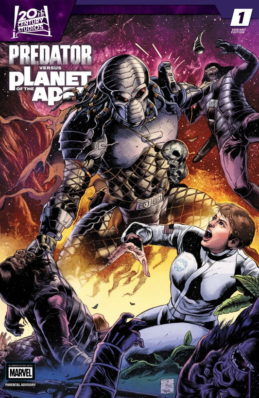 Predator vs. The Planet Of The Apes #1 [1:25] Carlos Magno