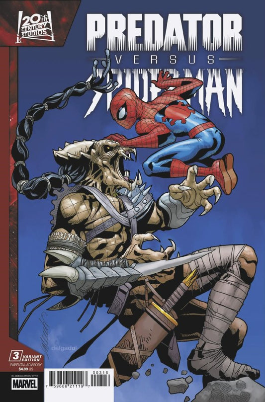 Predator vs. Spider-Man #3 Salvador Larroca [1:25]
