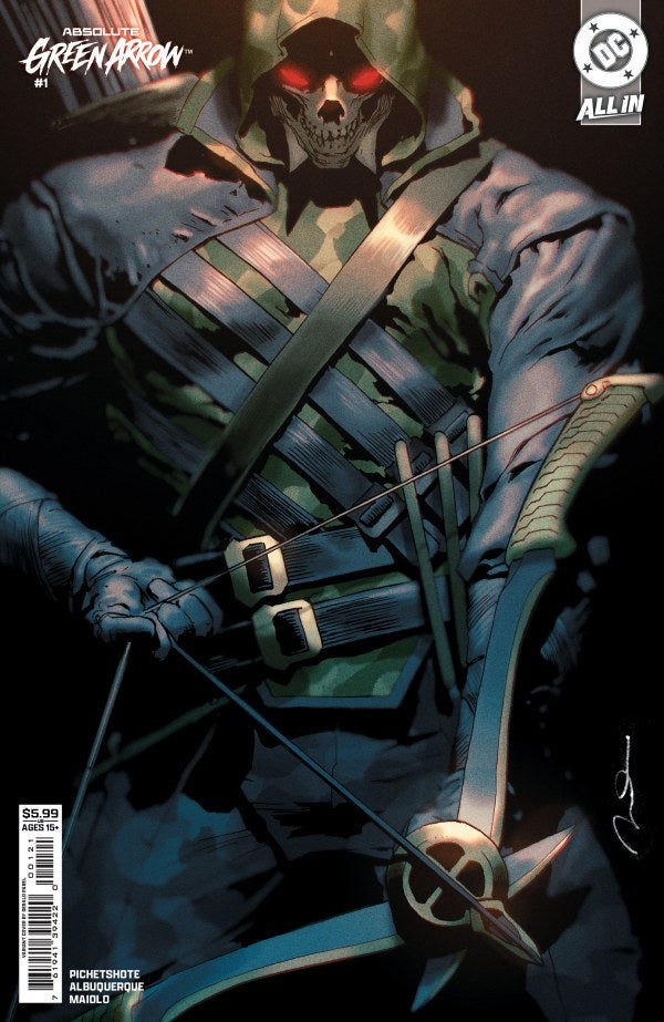 Absolute Green Arrow #1 Cover B Gerald Parel