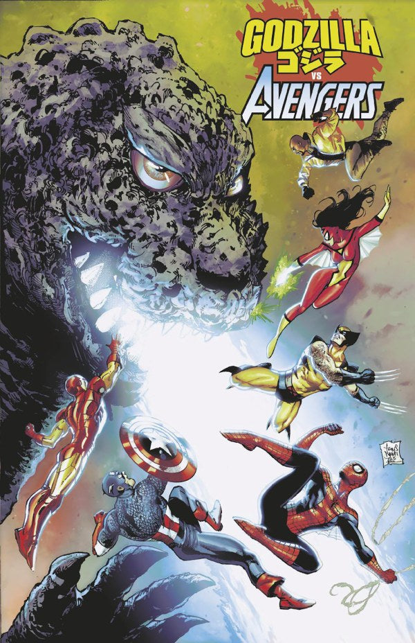Godzilla vs. Avengers #1 Tony Daniel [1:25]