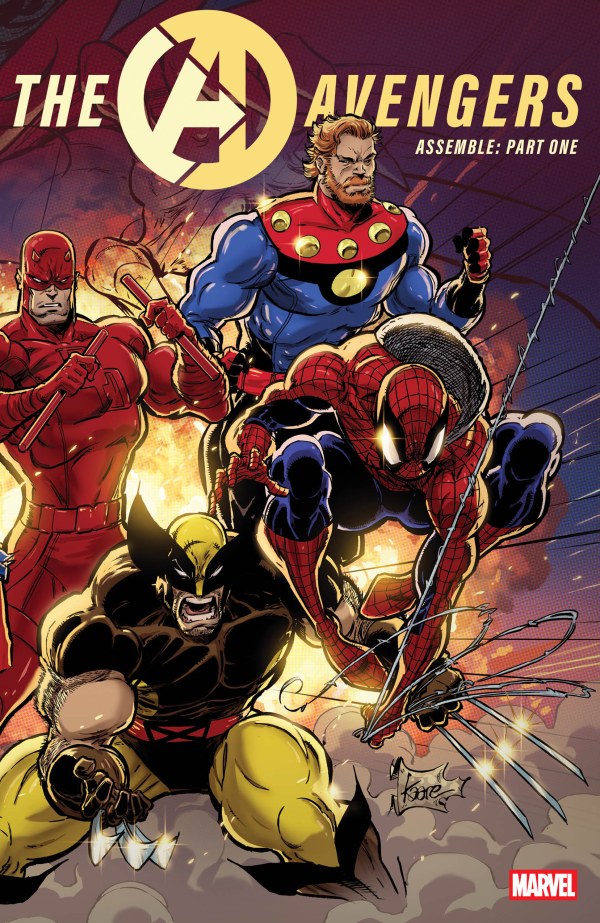 Avengers #1 Kaare Andrews Wraparound