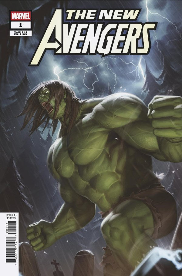 The New Avengers #1 Woo-Chul Lee Hulk