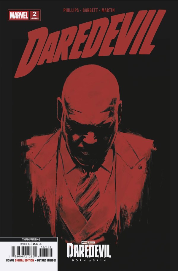 Daredevil #1 2 3 Marvel Television 4th 2nd 3rd Print Set