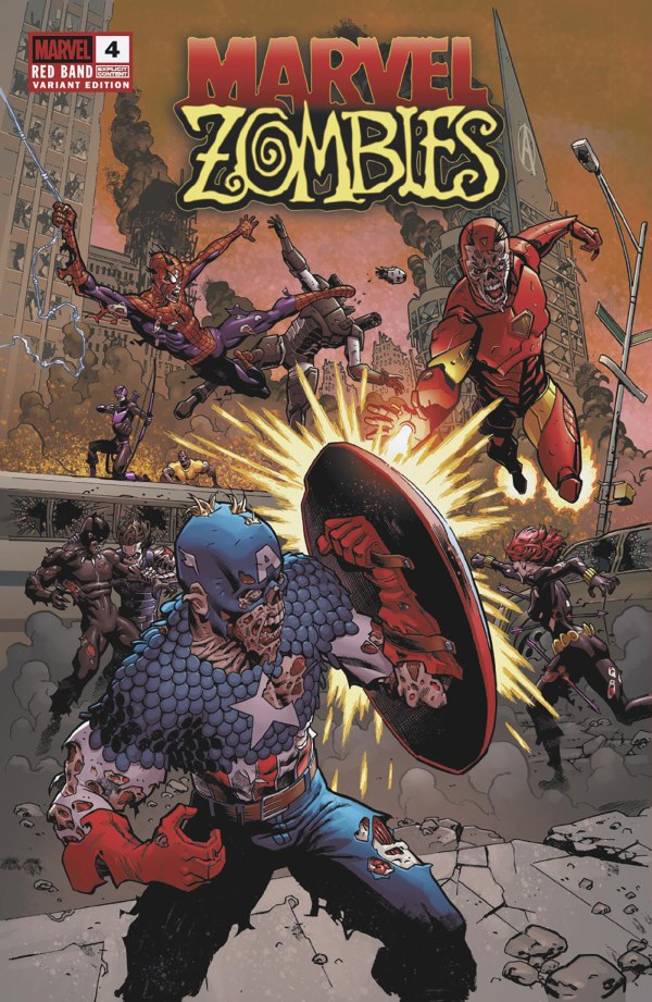 Marvel Zombies: Red Band #4 Mike Hawthorne [Polybagged]