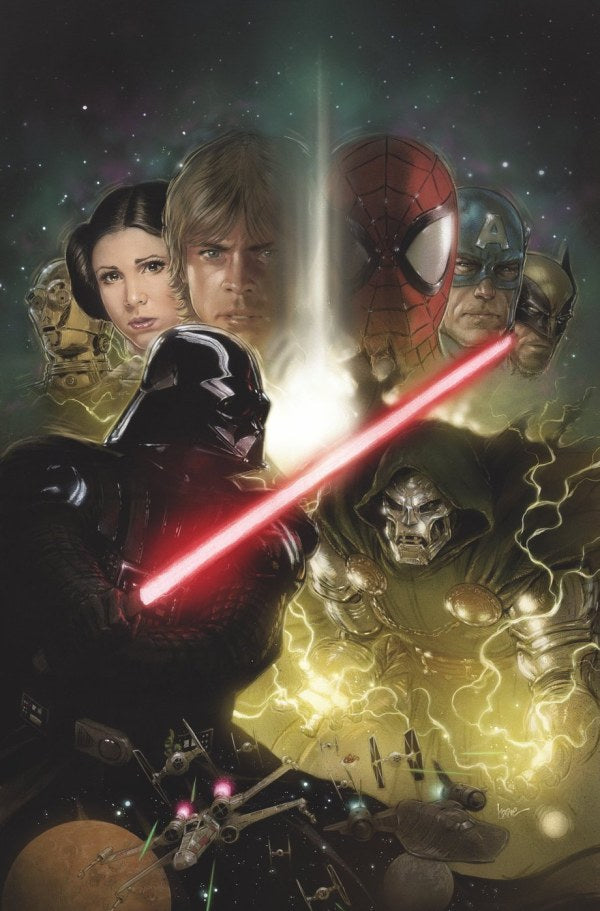 Star Wars/Marvel: Hope Assembles #1 [1:100] Kaare Andrews Virgin