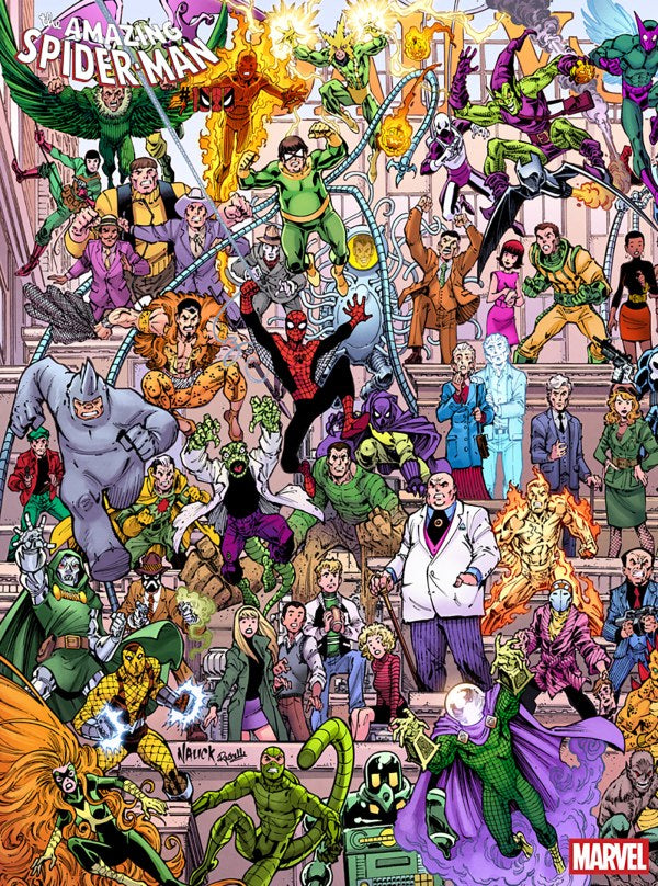 Amazing Spider-Man #1000 Todd Nauck 4 Part Connecting Legacy