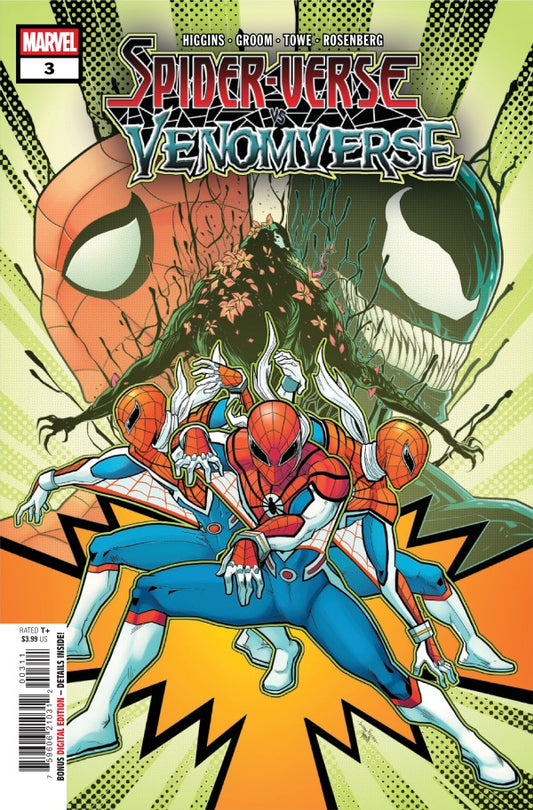 Spider-Verse vs. Venomverse #3 Luciano Vecchio Main Cover