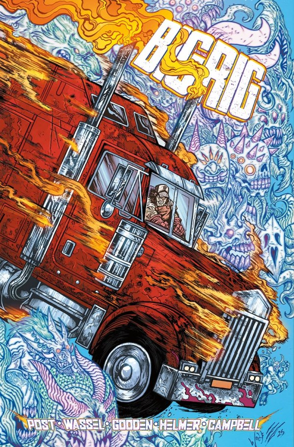 Big Rig #1 Maria Wolf Box Variant | PolyBagged | Post Malone