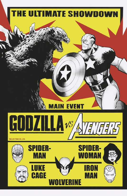 Godzilla vs. Avengers #1 Lee Garbett Versus (06/18/25)