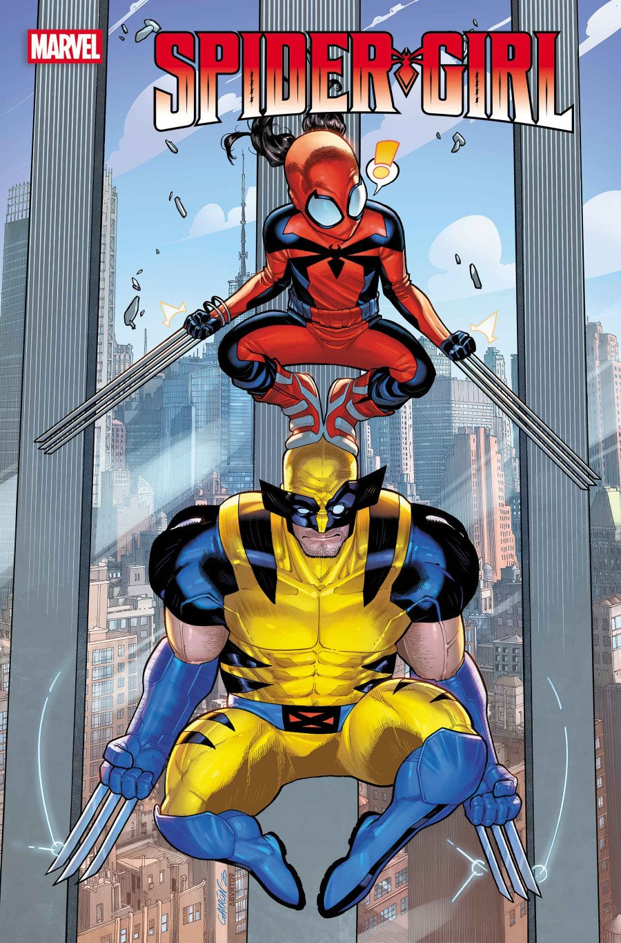 Spider-Girl #1 Javier Garron Funhouse Mirror