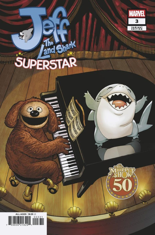 Jeff The Land Shark: Superstar #3 Matteo Lolli Muppets