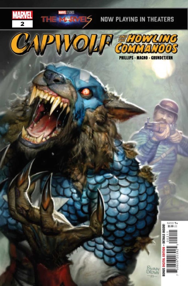 Capwolf & The Howling Commandos #2 Ryan brown
