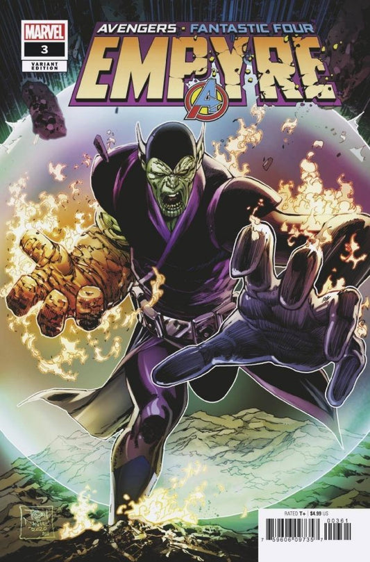 Empyre #3 (Of 6) Daniel Skrull Kree