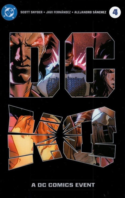 DC K.O. #4 (Of 5) Cover A Javier Fernandez Acetate 1st Absolute Trinity