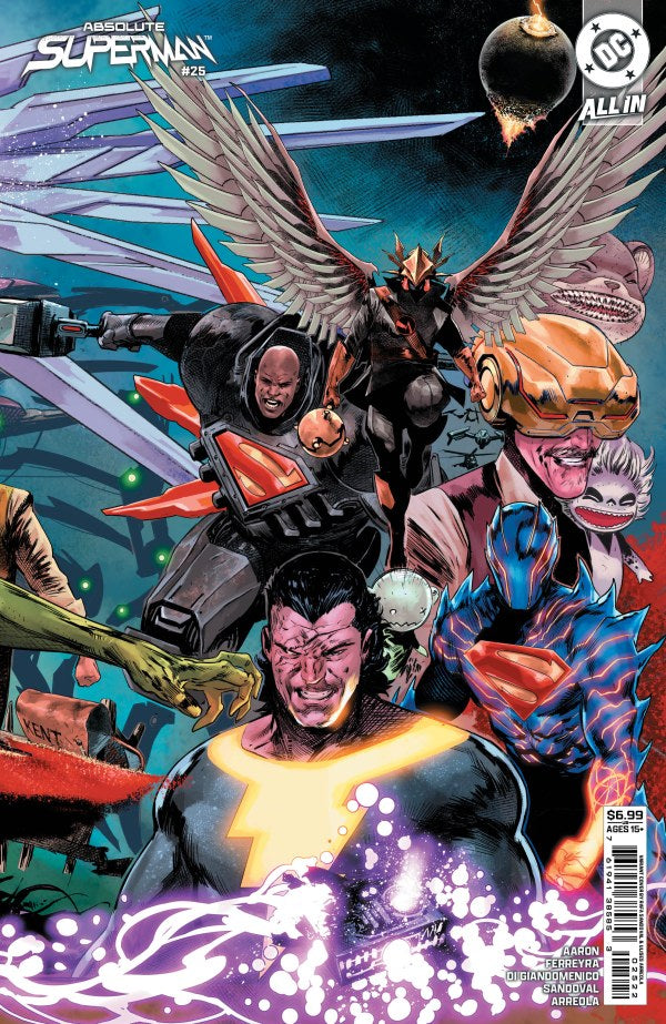 Absolute Superman #25 Rafa Sandoval Connecting 3 Cover Set